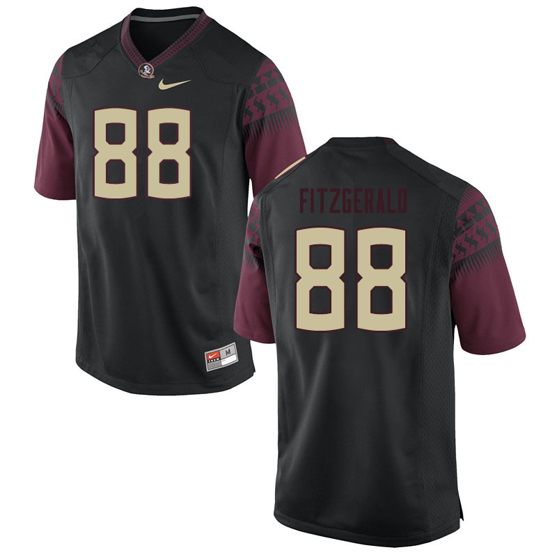 Men #88 Ryan Fitzgerald Florida State Seminoles College Football Jerseys Sale-Black
